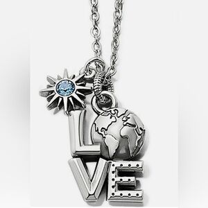 🩵BRIGHTON Love Earth Adjustable Pendant Necklace